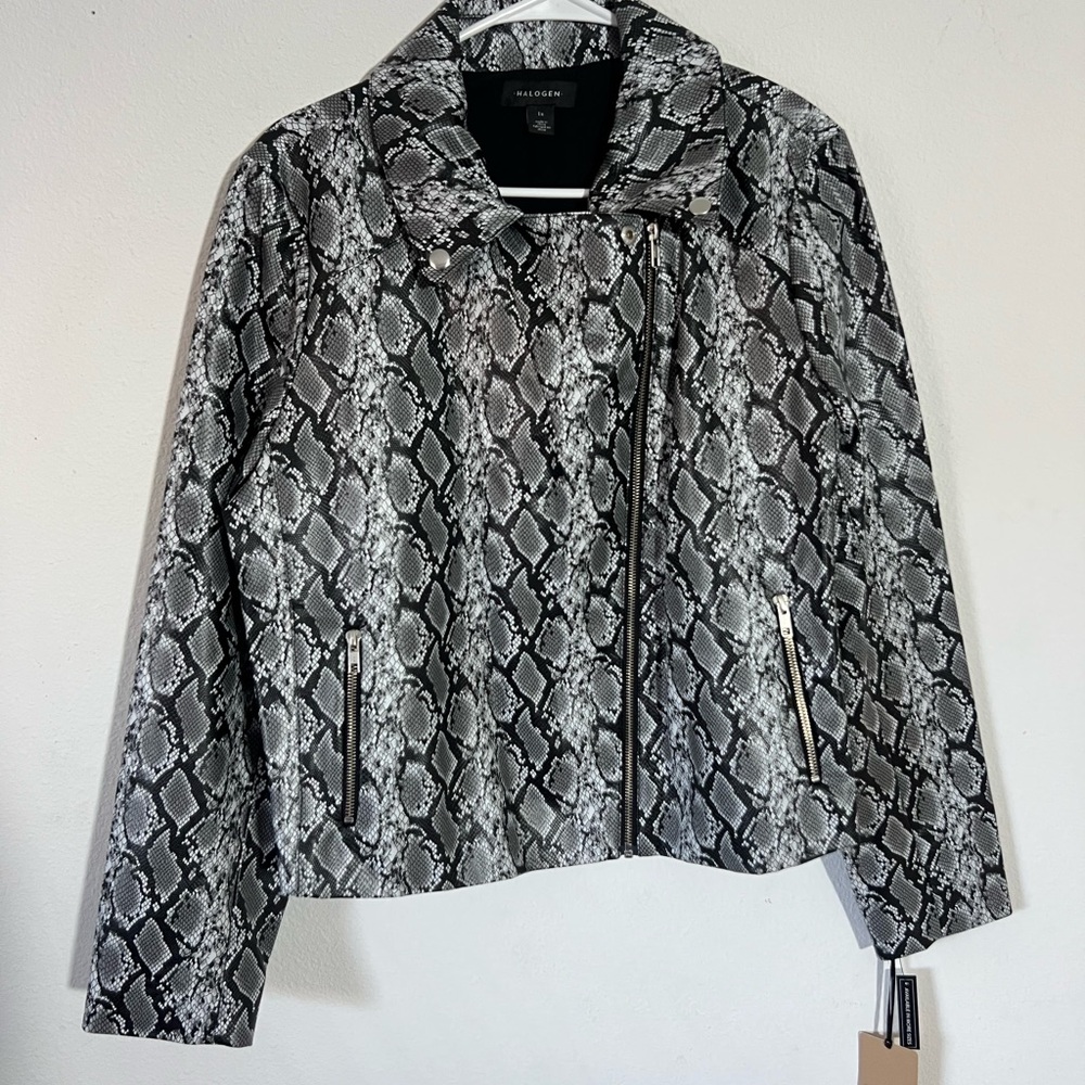 Halogen Snakeskin Jacket - Picture 13 of 13
